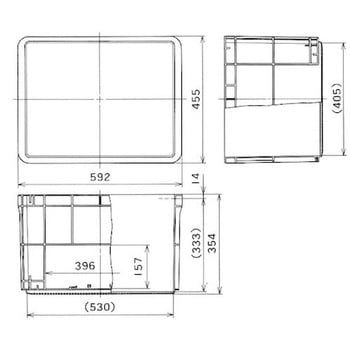 ペコペコポンプ用 収納ケース FSC藤原産業