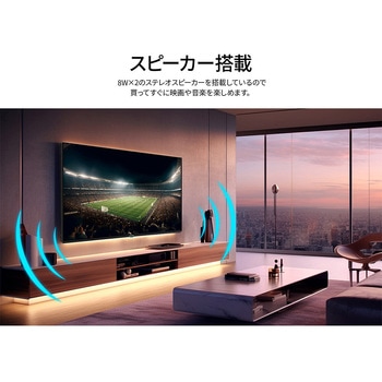 43型/1920×1080/HDMI×3/ブラック/スピーカー有/5年保証 JAPANNEXT