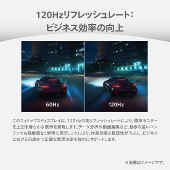 液晶ディスプレイ 27型/1920×1080/HDMI、D-Sub/ブラック/スピーカー：なし/5年間フル保証/省資源化パッケージ Philips