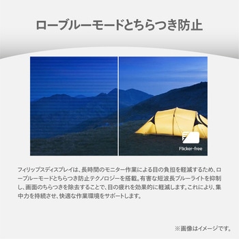 液晶ディスプレイ 27型/1920×1080/HDMI、D-Sub/ブラック/スピーカー：なし/5年間フル保証/省資源化パッケージ Philips