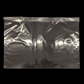 衣類包装用 共押しフィルム製 ホック付き透明樹脂袋 ホワイトバリーン