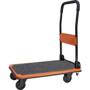 スチール製鋼板補強ボディ台車 ブラックライン SISIKU(シシク)