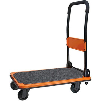 スチール製鋼板補強ボディ台車 ブラックライン SISIKU(シシク)