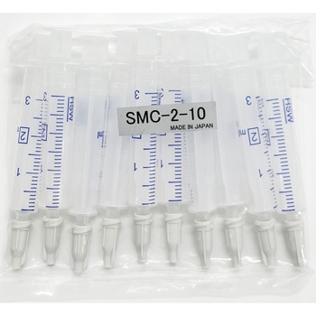2mlシリンジキャップ付 10ケイリ(SDM-73用) 新コスモス電機