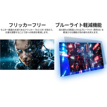 ゲーミング液晶ディスプレイ 23.8型/1920×1080/HDMI×2、DP/ブラック/スピーカー有/2年保証 JAPANNEXT
