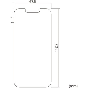 液晶保護反射防止フィルム Apple iPhone 16e用 サンワサプライ