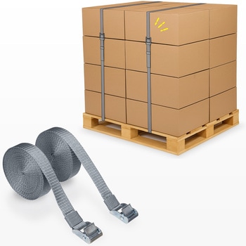 耐震ベルト パレット荷締め用 - サンワサプライ