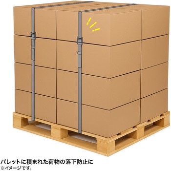 耐震ベルト パレット荷締め用 - サンワサプライ