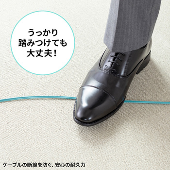 光ファイバケーブル OM3 補強メガネ型 サンワサプライ