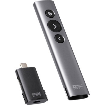 パワーポインター 2.4GHz サンワサプライ