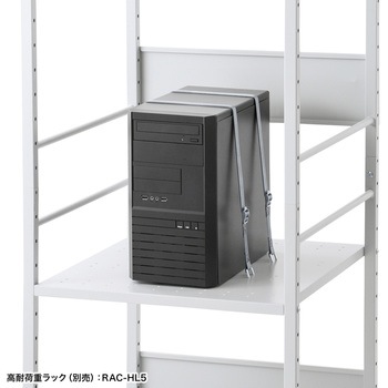固定ベルト 機器用 2本セット サンワサプライ