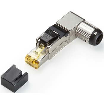 RJ-45コネクタ CAT6A STPかしめ工具不要 サンワサプライ