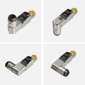 RJ-45コネクタ CAT6A STPかしめ工具不要 サンワサプライ