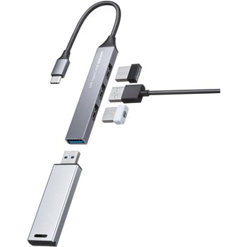 USBハブ USB TypeC サンワサプライ
