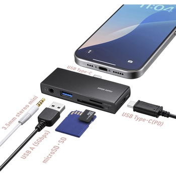 カードリーダー USB 5Gbps サンワサプライ