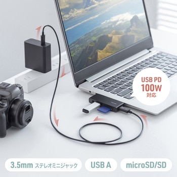 カードリーダー USB 5Gbps サンワサプライ
