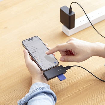 カードリーダー USB 5Gbps サンワサプライ