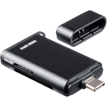 カードリーダー USB 10Gbps TypeC UHS-II対応 サンワサプライ