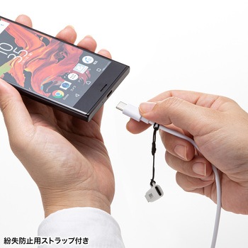 変換アダプタ USB TypeC-ライトニング サンワサプライ