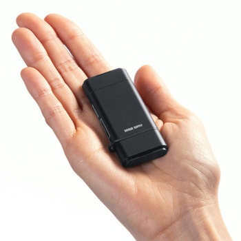 カードリーダー USB 10Gbps TypeC/TypeA UHS-II対応 サンワサプライ