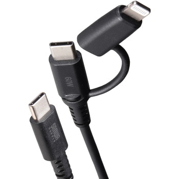ライトニングケーブル USB TypeC サンワサプライ
