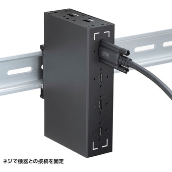 USB TypeCケーブル USB 20Gbps デュアルスクリューロック サンワサプライ