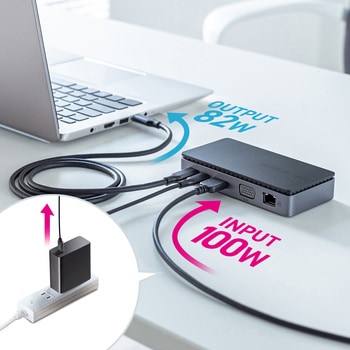 ドッキングステーション USB TypeC サンワサプライ