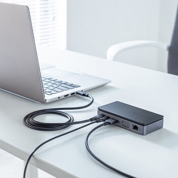 ドッキングステーション USB TypeC サンワサプライ