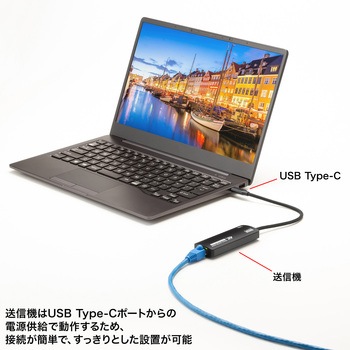 エクステンダー USB TypeC-HDMI変換 サンワサプライ