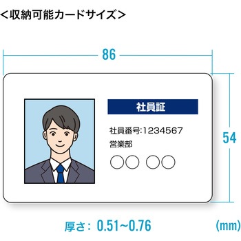 BLE Smart ID Card サンワサプライ