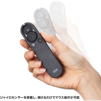 パワーポインター 2.4GHz グリーンレーザー サンワサプライ