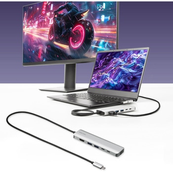 ドッキングステーション USB 5Gbps 8K対応 サンワサプライ