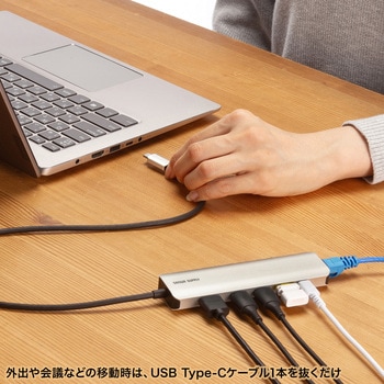 ドッキングステーション USB 5Gbps 8K対応 サンワサプライ