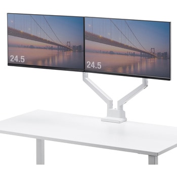 液晶モニタアーム 薄型ショートクランプ サンワサプライ