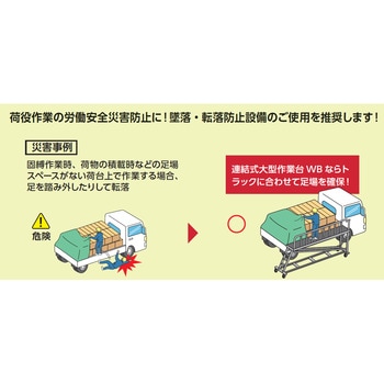 連結式大型作業台 長谷川工業