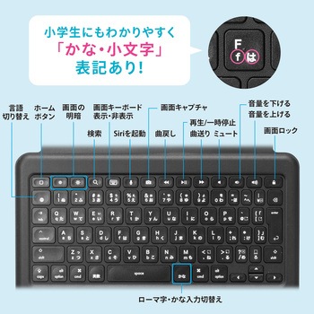 キーボード ケーブル USB Type-C/第10世代iPad10.9インチ用 サンワサプライ
