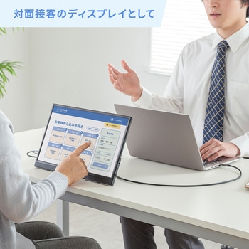 ディスプレイ モバイル用 タッチ機能搭載 サンワサプライ