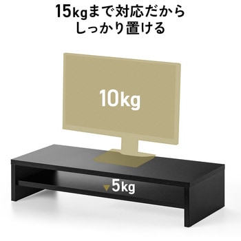 机上ラック 中棚付き サンワダイレクト