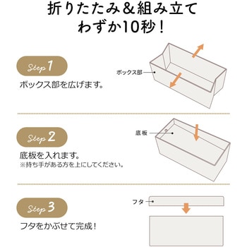 スツール 収納BOX付き サンワダイレクト