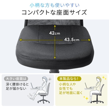 チェア メッシュタイプ サンワダイレクト