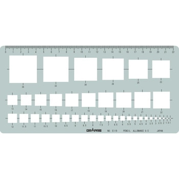 円・円周・一般用テンプレート ドラパス