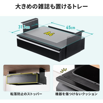 ドロワー 木ねじ取付け サンワダイレクト