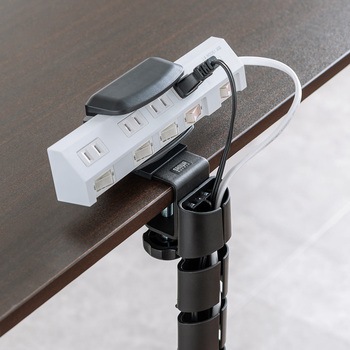 ケーブルカバー タップホルダー付き サンワダイレクト