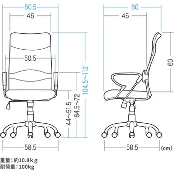 チェア メッシュタイプ サンワダイレクト