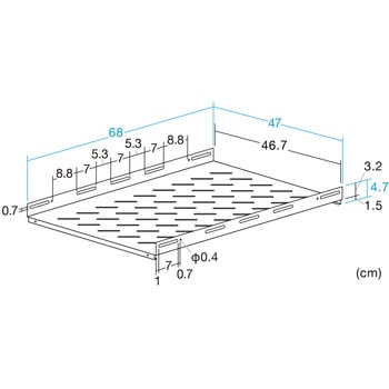 棚板 100-SVシリーズ用 サンワダイレクト