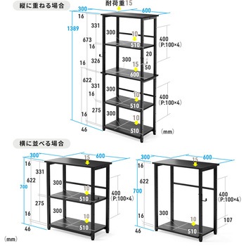 シェルフ サンワダイレクト