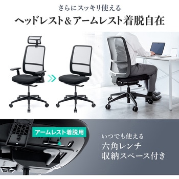 チェア メッシュタイプ サンワダイレクト