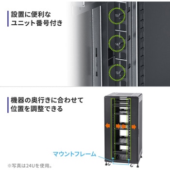 19インチサーバーラック サンワダイレクト