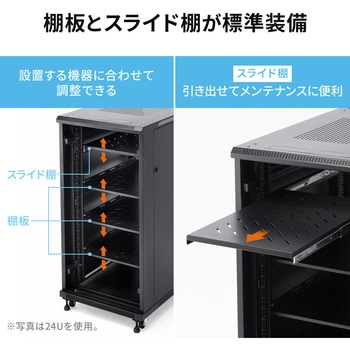 19インチサーバーラック サンワダイレクト