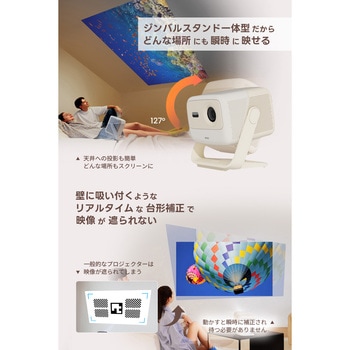 ジンバル一体型LEDプロジェクター JMGO